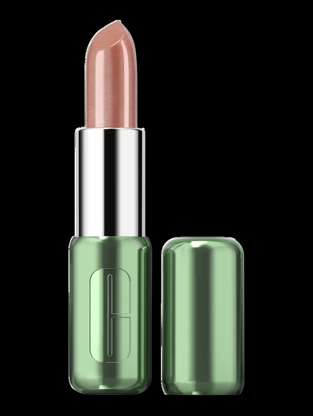 New Clinique Pop Long Wear Lipstick In The Color Bare Pop, Full Size, NWOB